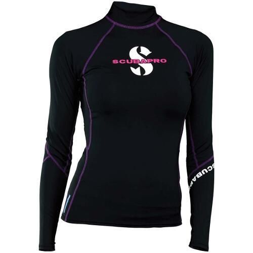 Scubapro T Flex Rashguard UPF 80 Langarm Damen Onyx L Scubapro T Flex Rashguard UPF 80 Langarm Damen Onyx L