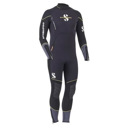 Scubapro SPORT 5.0 BZIP GELB HERREN Tauchanzug Scubapro SPORT 5.0 BZIP GELB HERREN Tauchanzug