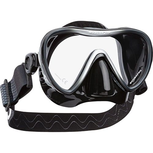 Scubapro Synergy 2 Trufit mit Comfort Strap Tauchmaske SCHWARZ SILBER Scubapro Synergy 2 Trufit mit Comfort Strap Tauchmaske SCHWARZ SILBER