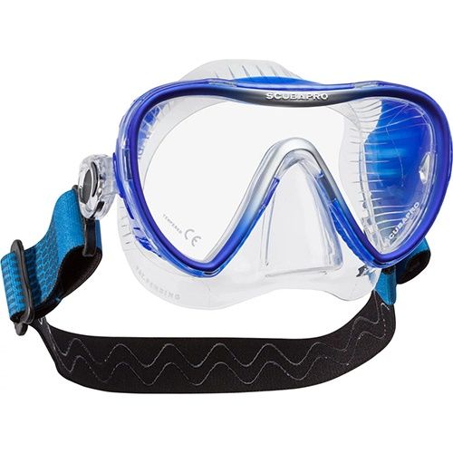 Scubapro Synergy 2 Trufit mit Comfort Strap Tauchmaske TRANSP. BLAU Scubapro Synergy 2 Trufit mit Comfort Strap Tauchmaske TRANSP. BLAU