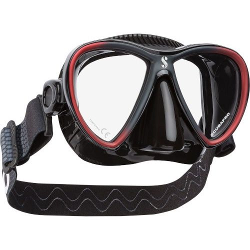Scubapro Synergy Twin mit Comfort Strap Tauchmaske SCHW. SCHW. ROT Scubapro Synergy Twin mit Comfort Strap Tauchmaske SCHW. SCHW. ROT