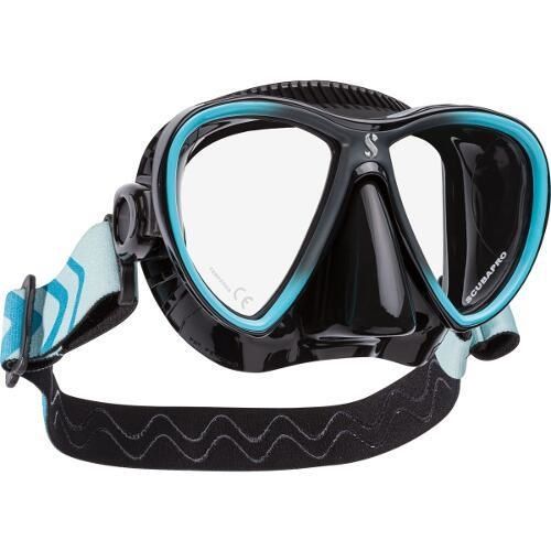 Scubapro Synergy Twin mit Comfort Strap Tauchmaske SCHWARZ TÜRKIS Scubapro Synergy Twin mit Comfort Strap Tauchmaske SCHWARZ TÜRKIS