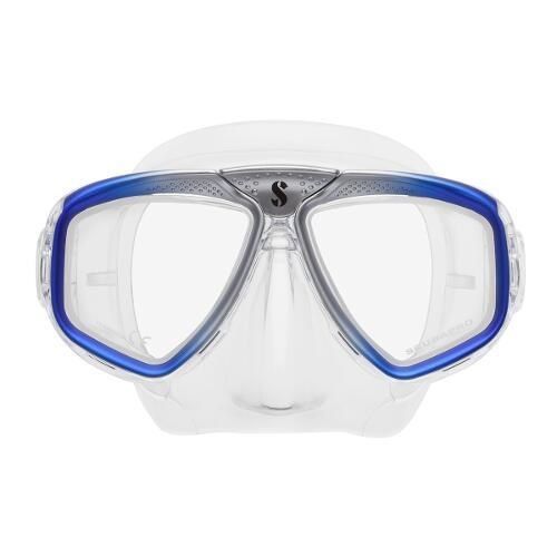 Scubapro Zoom Tauchmaske SILBER BLAU Scubapro Zoom Tauchmaske SILBER BLAU