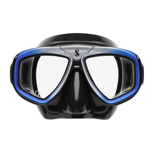 Scubapro Zoom Tauchmaske BLAU SILBER Scubapro Zoom Tauchmaske BLAU SILBER