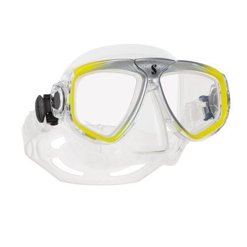 Scubapro Zoom Tauchmaske GELB SILBER Scubapro Zoom Tauchmaske GELB SILBER