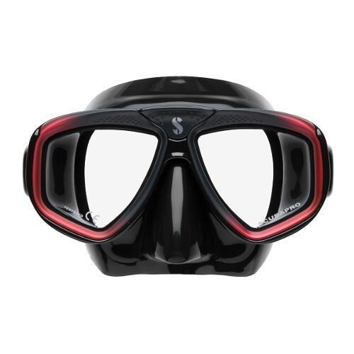 Scubapro Zoom Tauchmaske ROT SCHWARZ Scubapro Zoom Tauchmaske ROT SCHWARZ