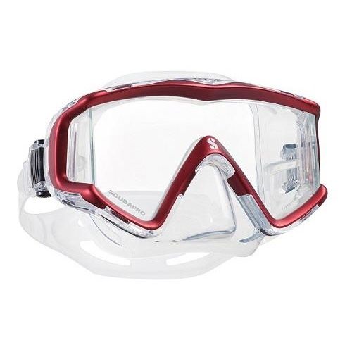 Scubapro Crystal VU Tauchmaske ROT Scubapro Crystal VU Tauchmaske ROT