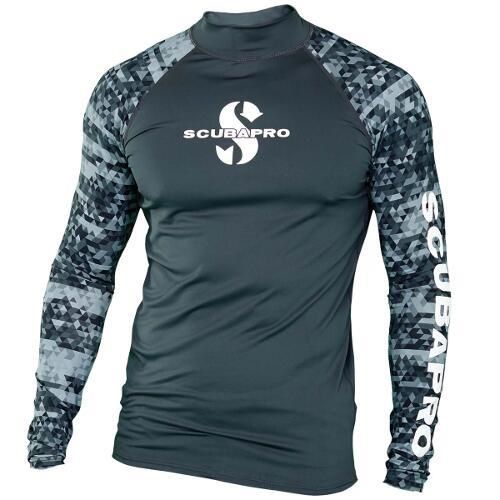 Scubapro Rashguard UPF 50 Herren Langarm Graphite L Scubapro Rashguard UPF 50 Herren Langarm Graphite L