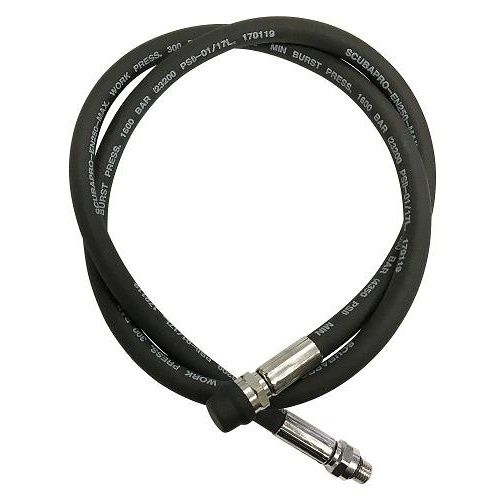 Scubapro HD Schlauch ohne Kupplung Kevlar 100 cm Scubapro HD Schlauch ohne Kupplung Kevlar 100 cm