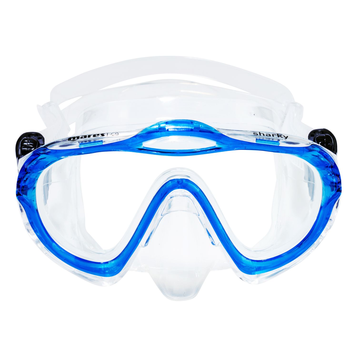 Mares SHARKY Tauchmaske Farbe: BLUE REFLEX CLEAR