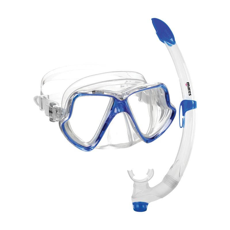 Mares WAHOO Combo Farbe: BLUE REFLEX CLEAR Mares WAHOO Combo Farbe: BLUE REFLEX CLEAR