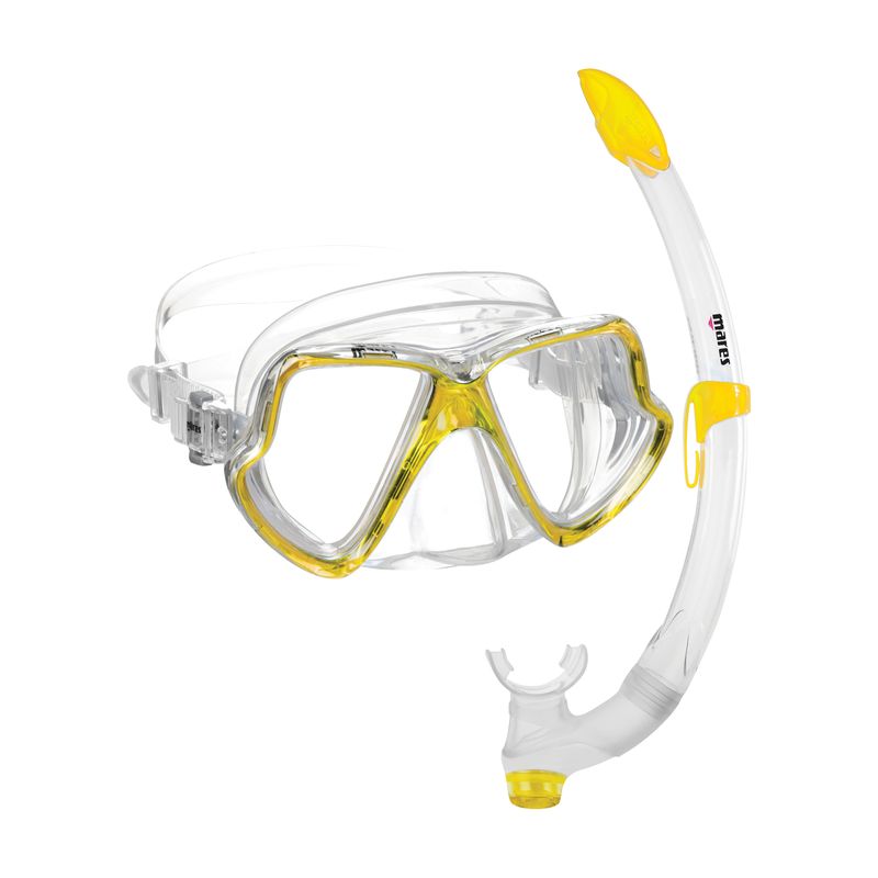 Mares WAHOO Combo Farbe: YELLOW REFLEX CLEAR Mares WAHOO Combo Farbe: YELLOW REFLEX CLEAR