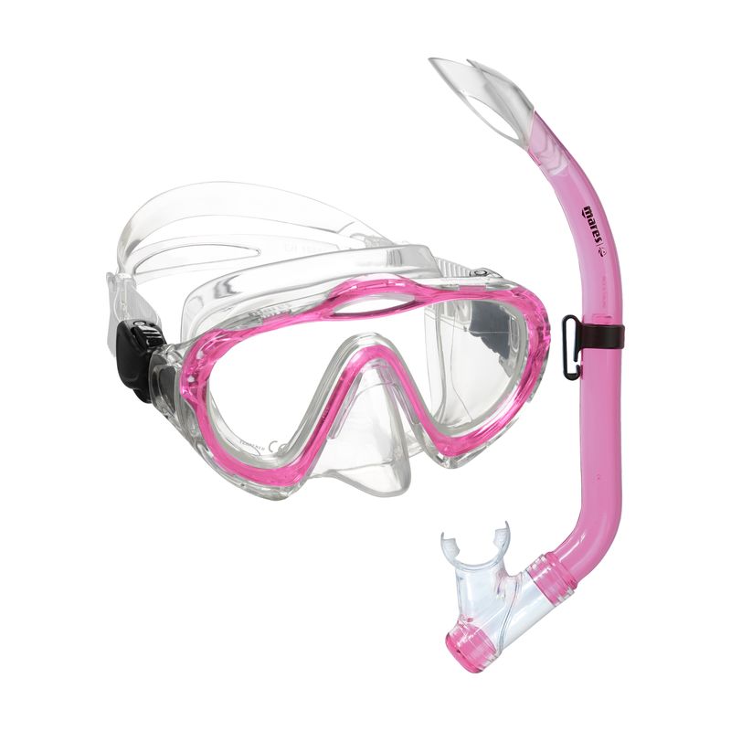 Mares SHARKY Combo Maske und Schnorchel Farbe: REFLEX PINK CLEAR Mares SHARKY Combo Maske und Schnorchel Farbe: REFLEX PINK CLEAR
