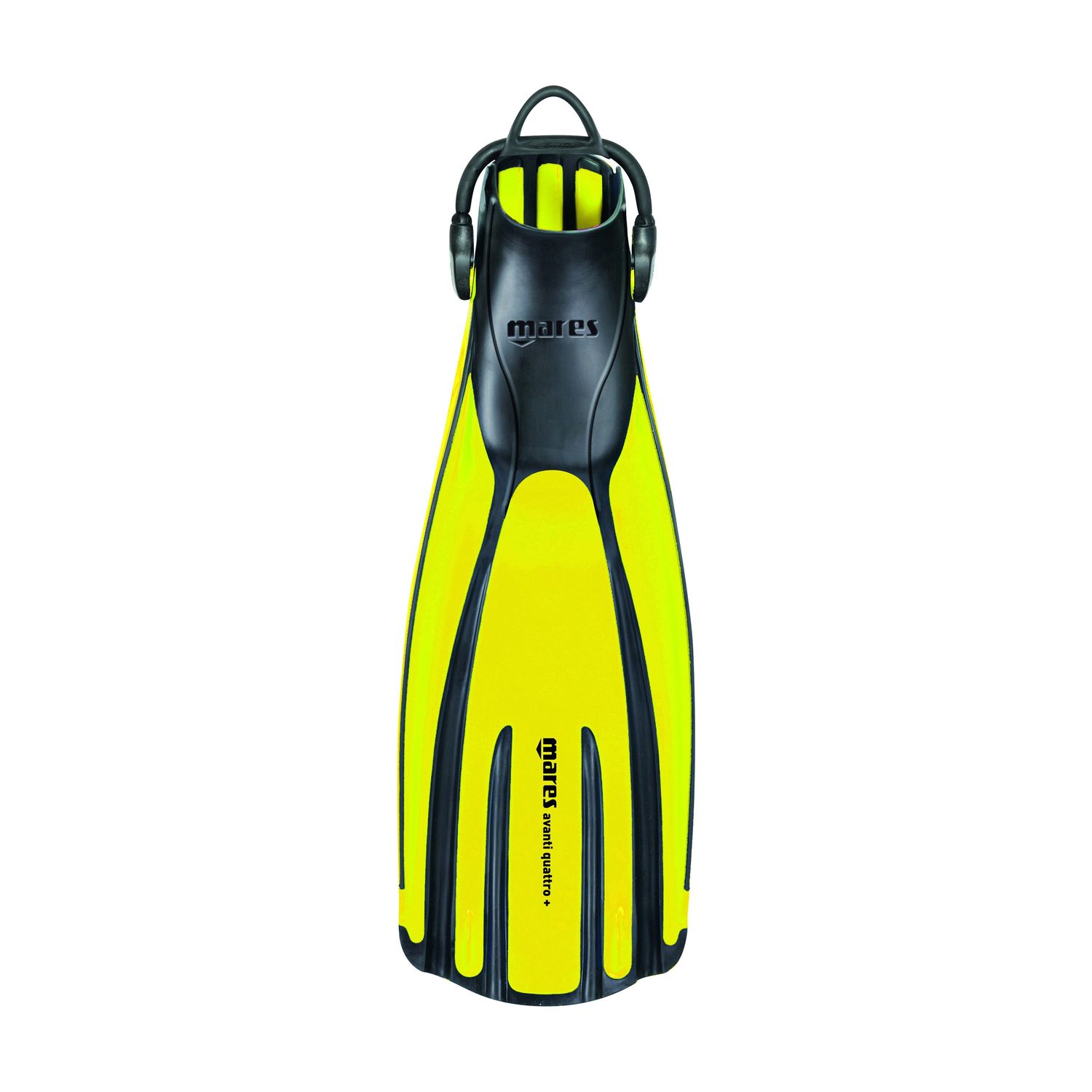 Mares QUATTRO+ Flosse  YELLOW REFLEX  Gr. R