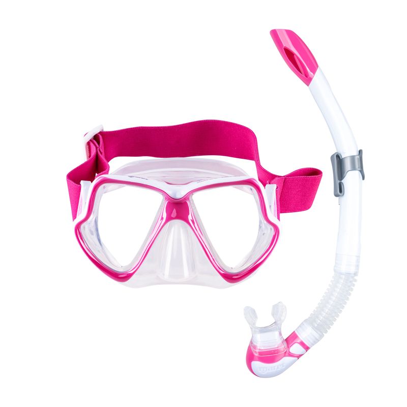 Mares WAHOO NEON Combo Farbe: PINK WHITE CLEAR Mares WAHOO NEON Combo Farbe: PINK WHITE CLEAR