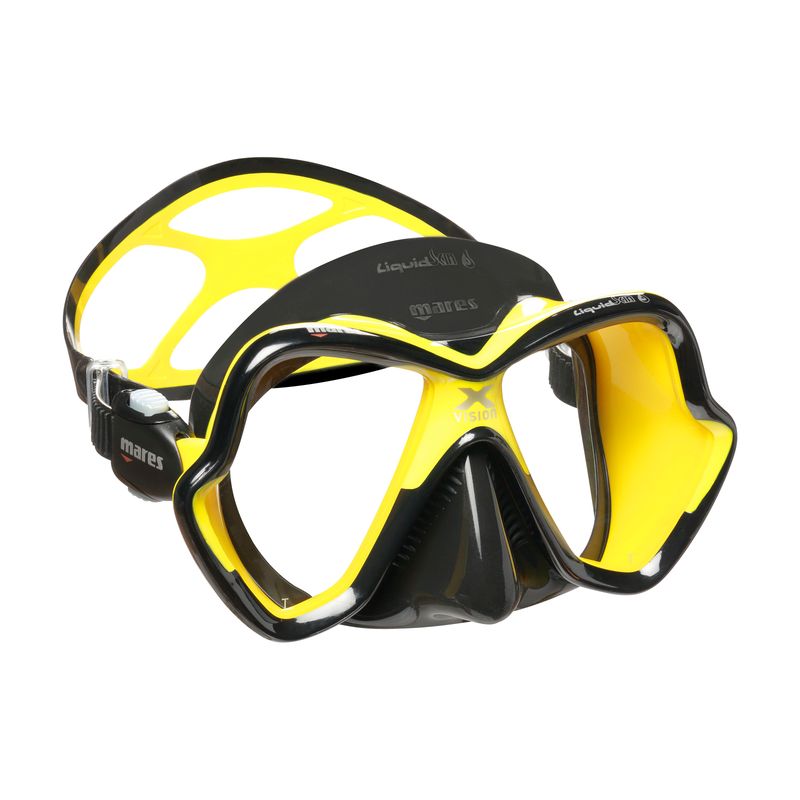 Mares X-VISION ULTRA LS Maske Farbe: CLEAR YELLOW BLACK YELLOW BL Mares X-VISION ULTRA LS Maske Farbe: CLEAR YELLOW BLACK YELLOW BL