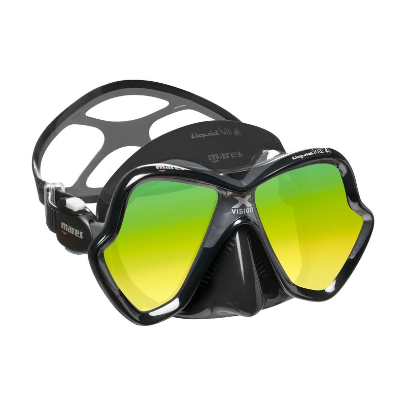 Mares X-VISION ULTRA LS Maske Farbe: GOLD GREY BLACK GREY BLACK Mares X-VISION ULTRA LS Maske Farbe: GOLD GREY BLACK GREY BLACK