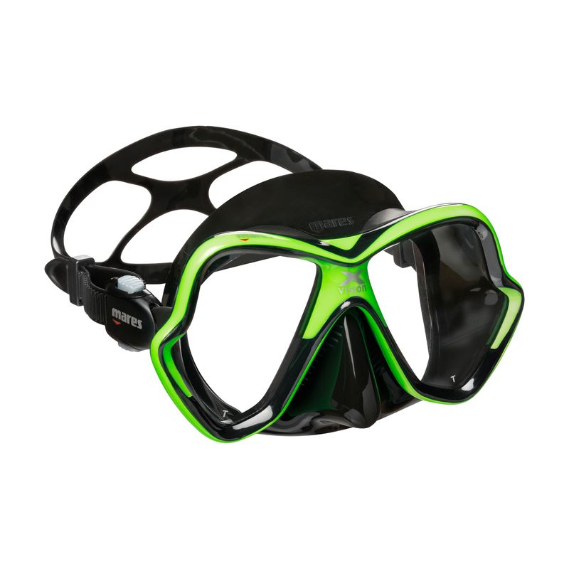 Mares X-VISION Maske Farbe: LIME BLACK BLACK Mares X-VISION Maske Farbe: LIME BLACK BLACK