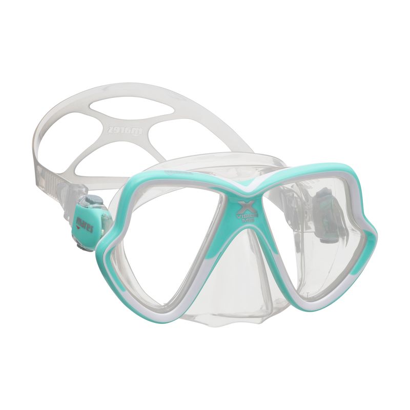 Mares X-VISION MID 2.0 Maske Farbe: AQUA WHITE CLEAR Mares X-VISION MID 2.0 Maske Farbe: AQUA WHITE CLEAR