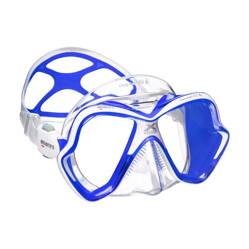 Mares X-VISION ULTRA LS Maske Farbe: CLEAR BLUE WHITE CLEAR BLU Mares X-VISION ULTRA LS Maske Farbe: CLEAR BLUE WHITE CLEAR BLU