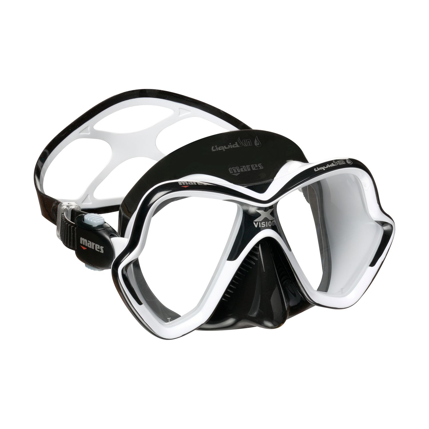 Mares X-VISION ULTRA LS Maske Farbe: CLEAR WHITEBLACK WHITE BLACK