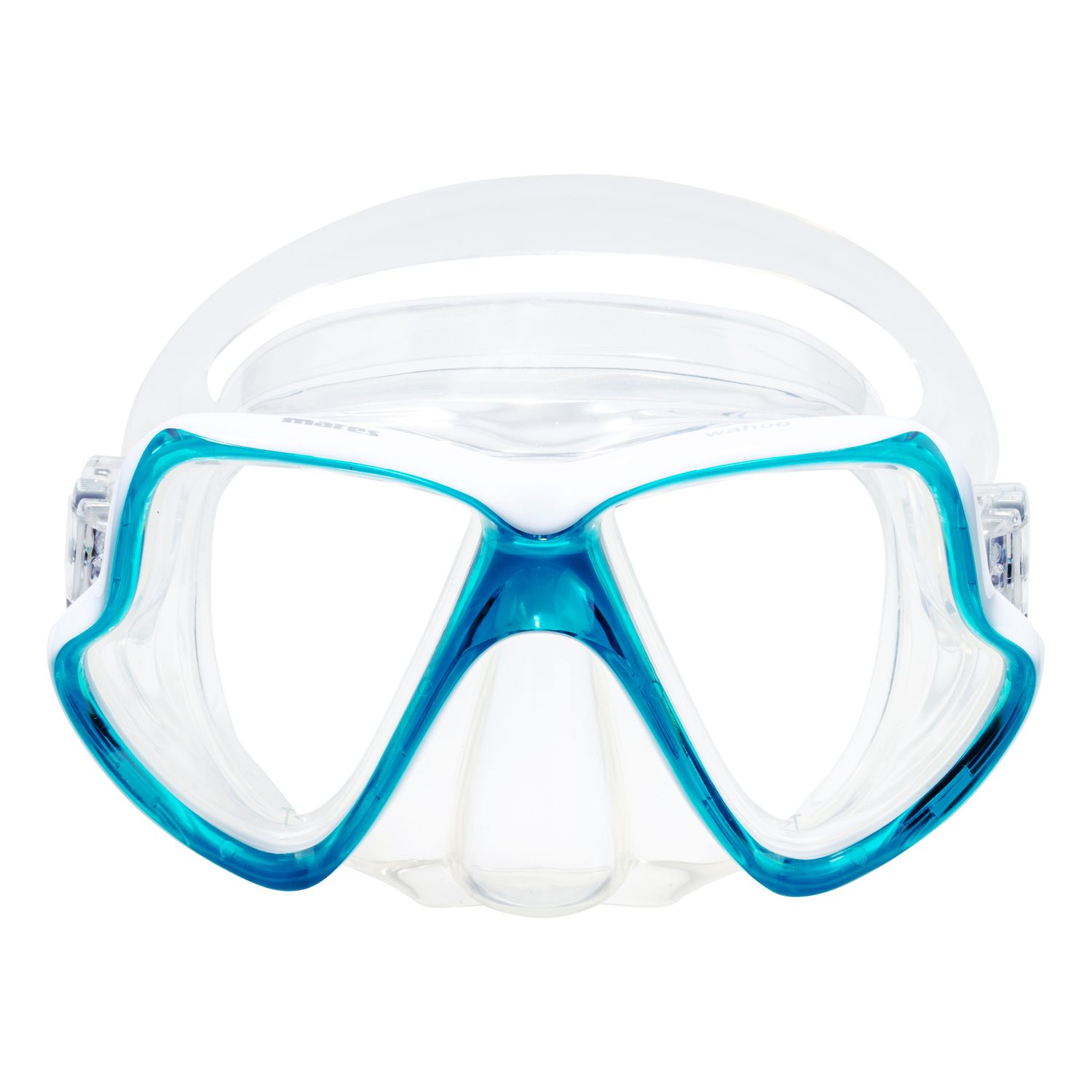 Mares WAHOO Tauchmaske Farbe: AQUA WHITE CLEAR