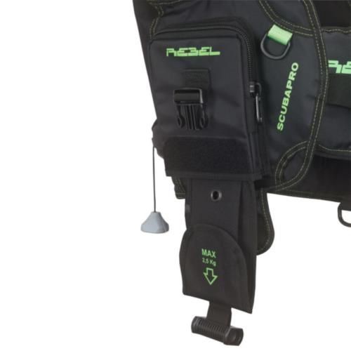Scubapro Bleitaschen Kit für REBEL V2 (PAAR) Scubapro Bleitaschen Kit für REBEL V2 (PAAR)