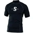 Scubapro Black T-Flex Rashguard UPF 80 Kurzarm Herren M Scubapro Black T-Flex Rashguard UPF 80 Kurzarm Herren M