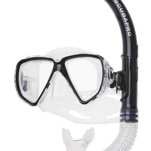 Scubapro Schnorchelset Currents Combo SCHWARZ Scubapro Schnorchelset Currents Combo SCHWARZ