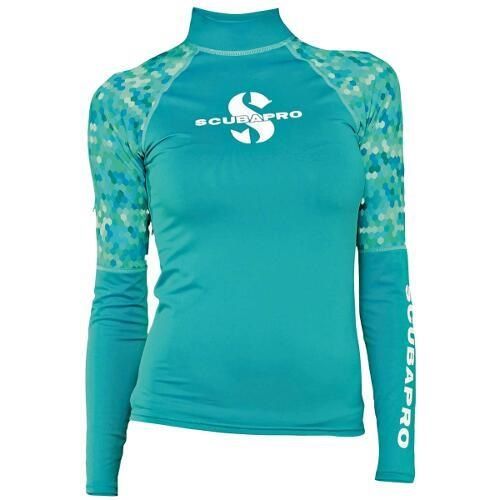 Scubapro Rashguard UPF 50 Damen Langarm Caribbean XS Scubapro Rashguard UPF 50 Damen Langarm Caribbean XS