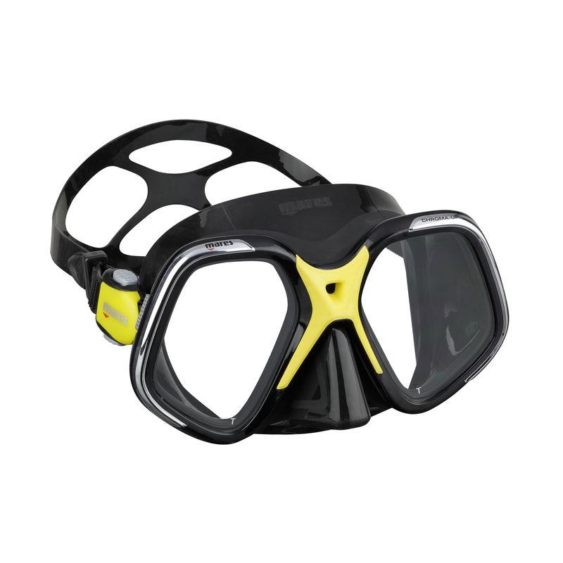 Mares CHROMA UP Maske Farbe: BLACK - YELLOW BLACK Mares CHROMA UP Maske Farbe: BLACK - YELLOW BLACK