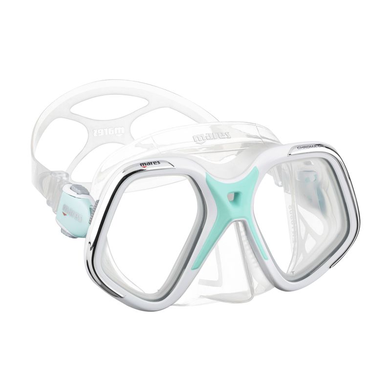 Mares CHROMA UP Maske Farbe: WHITE AQUA CLEAR Mares CHROMA UP Maske Farbe: WHITE AQUA CLEAR