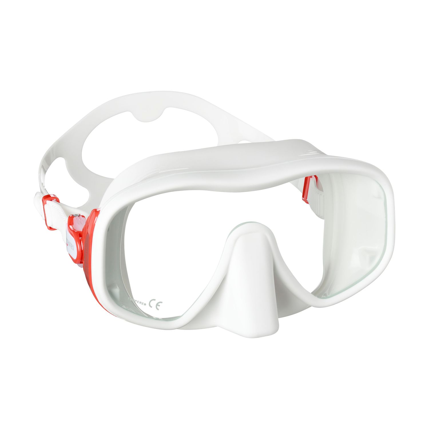 Mares JUPITER Maske Farbe: RED WHITE