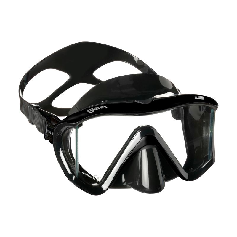 Mares i3 Maske Farbe: BLACK BLACK BLACK Mares i3 Maske Farbe: BLACK BLACK BLACK