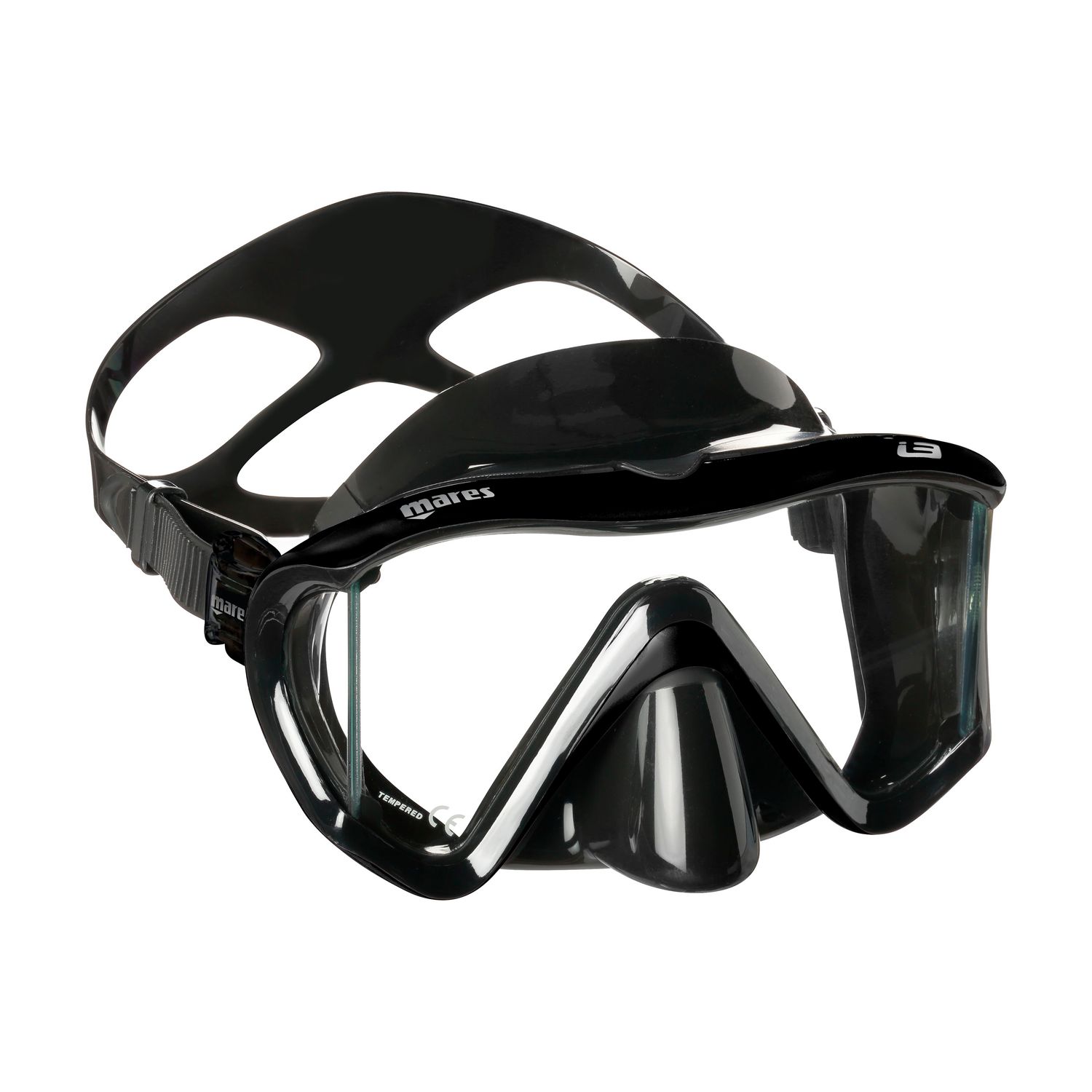 Mares i3 sunrise Maske Farbe: BLACK BLACK BLACK