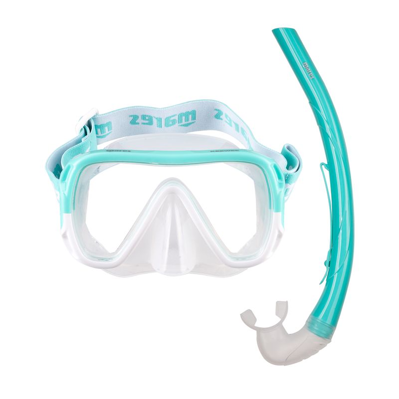 Mares KEEWEE Combo Maske und Schnorchel Farbe: MINT WHITE CLEAR Mares KEEWEE Combo Maske und Schnorchel Farbe: MINT WHITE CLEAR
