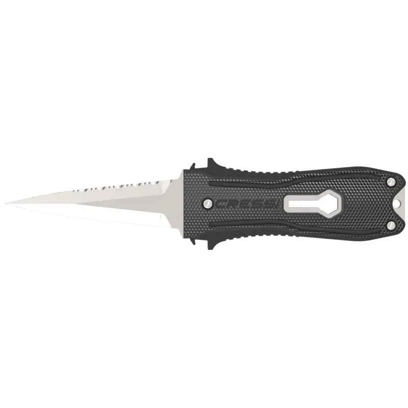Cressi SNAKE KNIFE BLACK Cressi SNAKE KNIFE BLACK