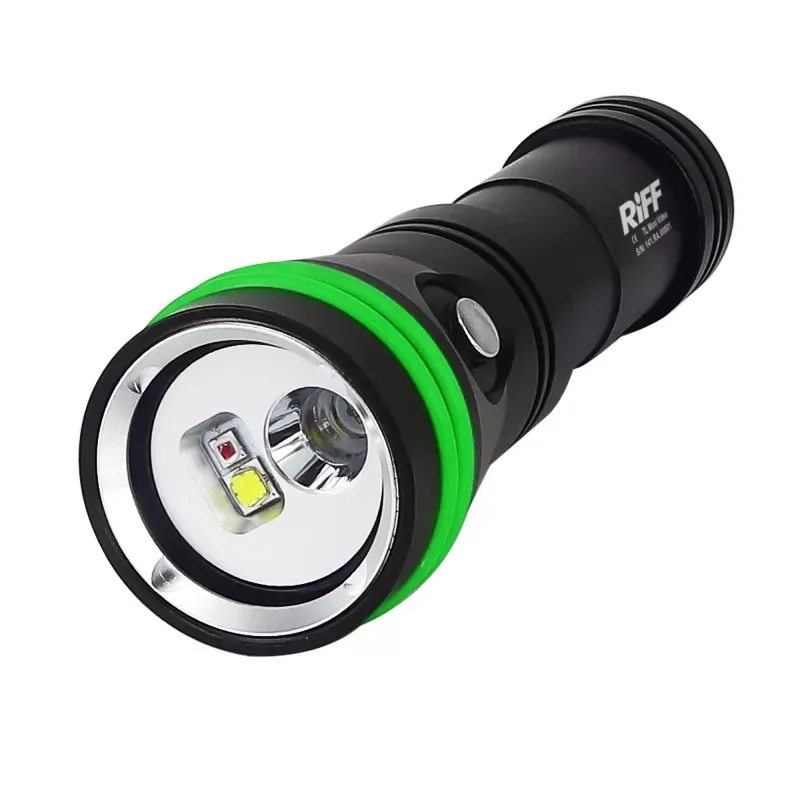 RiFF Multilicht-Tauchlampe TL Maxi Video (3000 Lumen) - schwarz RiFF Multilicht-Tauchlampe TL Maxi Video (3000 Lumen) - schwarz