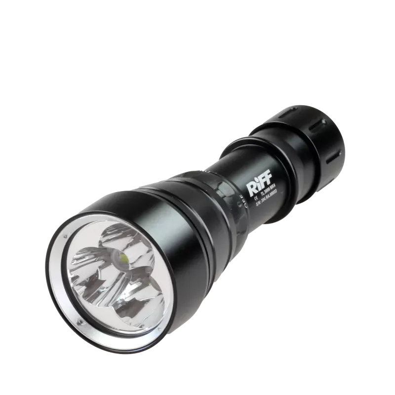 RiFF Spotlicht-Tauchlampe TL3000 MK4 (2600 Lumen) - schwarz RiFF Spotlicht-Tauchlampe TL3000 MK4 (2600 Lumen) - schwarz