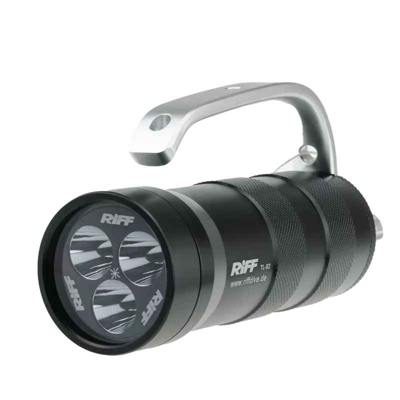 RiFF Spotlicht-Tauchlampe TL S2 (2000 Lumen) - schwarz RiFF Spotlicht-Tauchlampe TL S2 (2000 Lumen) - schwarz