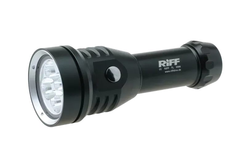 RiFF Spotlicht-Tauchlampe TL3500 MK1 (3500 Lumen) - schwarz RiFF Spotlicht-Tauchlampe TL3500 MK1 (3500 Lumen) - schwarz