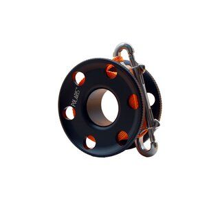 Polaris Proline Aluminium Spool 15 m, schwarz Polaris Proline Aluminium Spool 15 m, schwarz