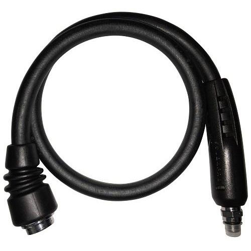 Scubapro Gummi ND Schlauch mit Drehgelenk Swivel 3/8 Scubapro Gummi ND Schlauch mit Drehgelenk Swivel 3/8" 75cm Länge schwarz