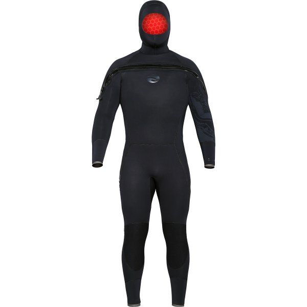 Bare Velocity Ultra Semi-Dry, Mens, Black 8/7 mm Bare Velocity Ultra Semi-Dry, Mens, Black 8/7 mm
