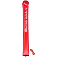 Scubapro SIGNALBOJE 130CM ORANGE/TASCHE Scubapro SIGNALBOJE 130CM ORANGE/TASCHE