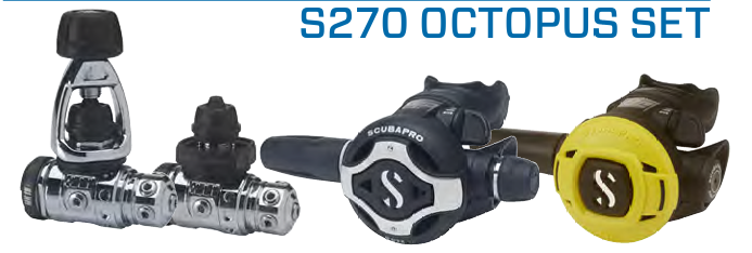 Scubapro MK19 EVO/S620TI/S270 Atemreglerset Scubapro MK19 EVO/S620TI/S270 Atemreglerset