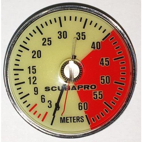 Scubapro U Line Tiefenmesser nur Kapsel