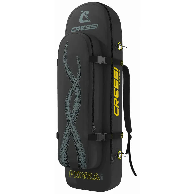 Cressi Getrockneter Oktopus Rucksack mit wasserabweisender Behandlung für lange Flossenblätter Cressi Getrockneter Oktopus Rucksack mit wasserabweisender Behandlung für lange Flossenblätter