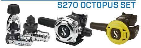 Scubapro MK25 EVO /A700/S270 OCTO Atemreglerset Scubapro MK25 EVO /A700/S270 OCTO Atemreglerset