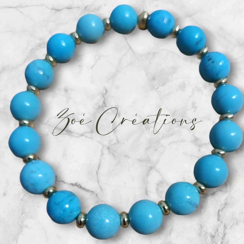 BRACELET TURQUOISE Protection-Equilibre-Optimisme